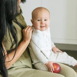 Cotton Muslin + Fleece Bandana Bib 4 Pack - Adobe Checker