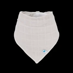 Cotton Muslin + Fleece Bandana Bib 4 Pack - Tropical Leaf