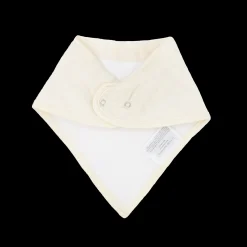 Cotton Muslin + Fleece Bandana Bib 4 Pack - Tropical Leaf