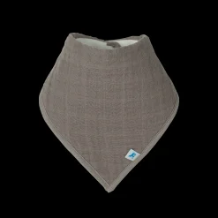 Cotton Muslin + Fleece Bandana Bib 4 Pack - Adobe Checker