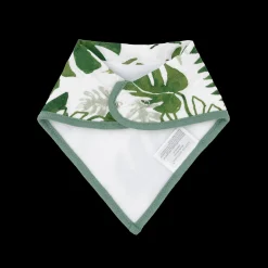 Cotton Muslin + Fleece Bandana Bib 4 Pack - Dino Friends