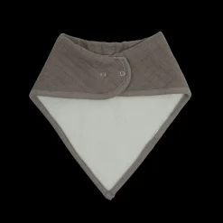 Cotton Muslin + Fleece Bandana Bib 4 Pack - Adobe Checker