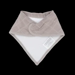 Cotton Muslin + Fleece Bandana Bib 4 Pack - Wallflower