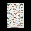 Cotton Muslin Baby Quilt - Butterflies