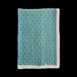 Cotton Muslin Baby Quilt - Wallflower