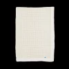 Cotton Muslin Baby Quilt - Tan Gingham