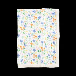 Cotton Muslin Baby Quilt - Mountain Bloom