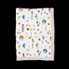 Cotton Muslin Baby Quilt - Christmas Time