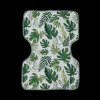 Cotton Muslin Burp Cloth - Tropical Leaf