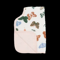 Cotton Muslin Burp Cloth - Butterflies