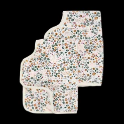 Cotton Muslin Burp Cloth 2 Pack - Pressed Petals