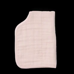 Cotton Muslin Burp Cloth - Light Pink