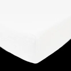 Cotton Muslin Changing Pad Cover - White