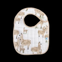 Cotton Muslin Classic Bib 3 Pack - Llama Llama