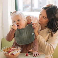 Cotton Muslin Classic Bib 3 Pack - Farmyard