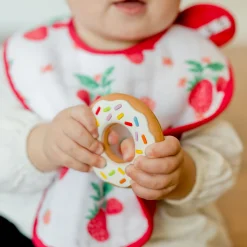 Cotton Muslin Classic Bib 3 pack - Berry Lemonade