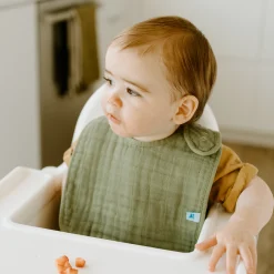 Cotton Muslin Classic Bib 3 Pack - Llama Llama