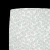Cotton Muslin Crib Sheet - Leaf Motif