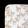 Cotton Muslin Crib Sheet - Llama Llama