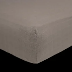 Cotton Muslin Crib Sheet - Mocha