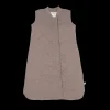 Cotton Muslin Quilted Sleep Bag - Mocha