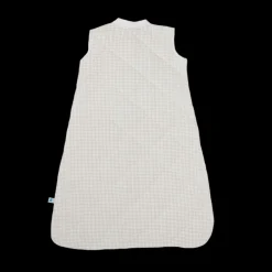 Cotton Muslin Quilted Sleep Bag - Tan Gingham
