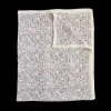 Cotton Muslin Quilted Throw - Pressed Petals