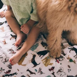 Cotton Muslin Quilted Throw - Woof