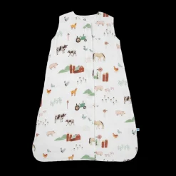 Cotton Muslin Sleep Bag - Farmyard