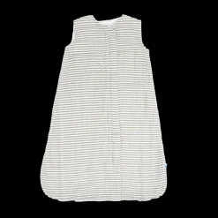 Cotton Muslin Sleep Bag - Grey Stripe
