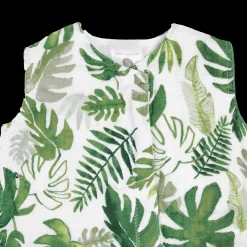 Cotton Muslin Sleep Bag - Tropical Leaf