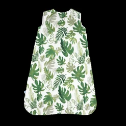 Cotton Muslin Sleep Bag - Tropical Leaf