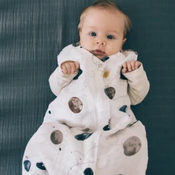 Cotton Muslin Sleep Bag - Planetary