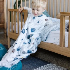 Cotton Muslin Sleep Bag - Planetary