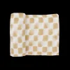 Cotton Muslin Swaddle Blanket - Adobe Checker