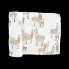 Cotton Muslin Swaddle Blanket - Llama Llama