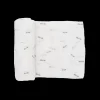 Cotton Muslin Swaddle Blanket - Bats