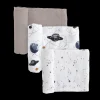 Cotton Muslin Swaddle Blanket 3 Pack - Planetary 2
