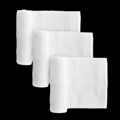 Cotton Muslin Swaddle Blanket 3 Pack - White