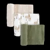 Cotton Muslin Swaddle Blanket 3 Pack - Llama Llama