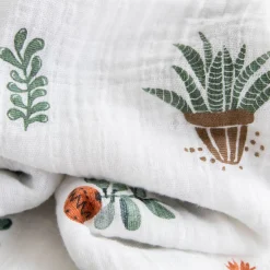 Cotton Muslin Swaddle Blanket - Prickle Pots