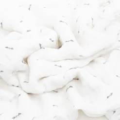 Cotton Muslin Swaddle Blanket - Bats