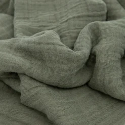 Cotton Muslin Swaddle Blanket 3 Pack - Fern 2
