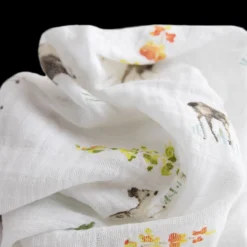 Cotton Muslin Swaddle Blanket 3 Pack - Oh Deer 2