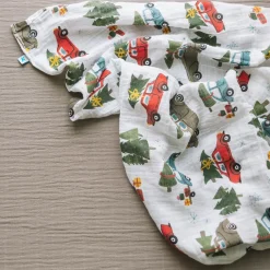 Cotton Muslin Swaddle Blanket 3 Pack - Holiday Haul