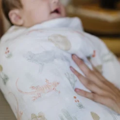 Cotton Muslin Swaddle Blanket 3 Pack - Desert Night