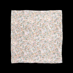 Cotton Muslin Swaddle Blanket - Pressed Petals