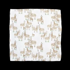 Cotton Muslin Swaddle Blanket 3 Pack - Llama Llama