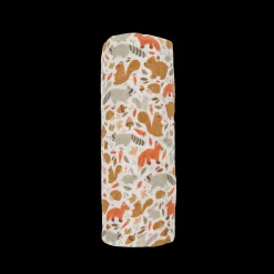 Cotton Muslin Swaddle Blanket - Fall Friends