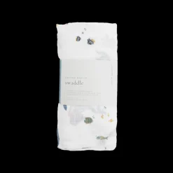 Cotton Muslin Swaddle Blanket - Mermaids